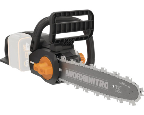 Akku-Kettensäge WORX Nitro 20V 30cm WG350E.9, Brushless Motor, ohne Akku und Ladegerät Akku-Kettensäge WORX Nitro 20V 30cm WG350E.9, Brushless Motor, ohne Akku und Ladegerät
