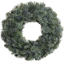 Adventskranz Nobiliskranz ca. Ø 35 cm Selection Tellerkranz frisch gebunden, echte Konifere