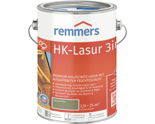 Remmers HK-Lasur salzgrün 2,5 l
