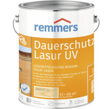 Remmers Dauerschutz Lasur UV, lösemittelhaltige Medium-Solid-Lasur in einem Metalleimer
