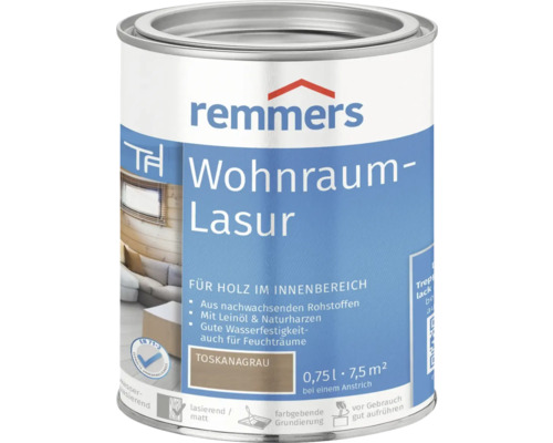 Remmers Wohnraumlasur toskanagrau 750 ml