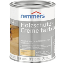 Dose Remmers Holzschutz Creme farblos, 0,75 Liter, Holzschutzgrund für Nadelhölzer