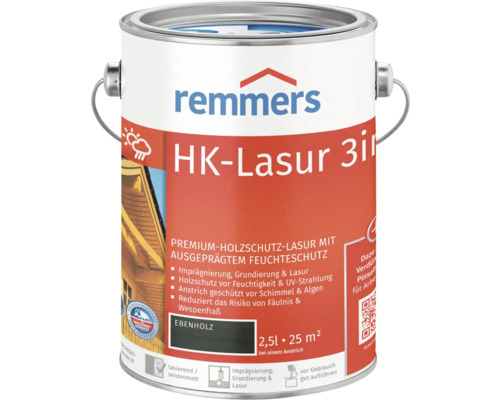 Remmers HK-Lasur ebenholz 2,5 l