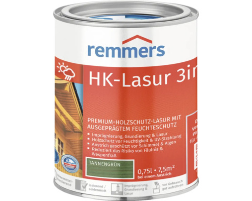 Remmers HK-Lasur tannengrün 750 ml