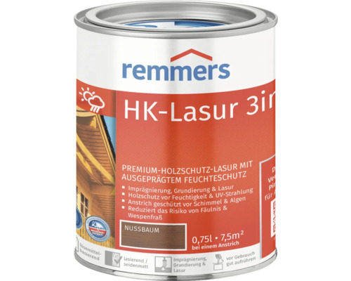 Remmers HK-Lasur nussbaum 750 ml