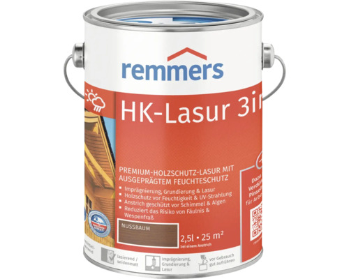 Remmers HK-Lasur nussbaum 2,5 l