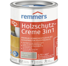 Dose Holzschutzcreme 3in1 von Remmers in Silbergrau, 0,75 Liter