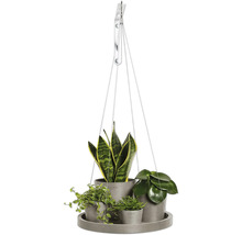 Untersetzer Ecopots hängend Kunststoff Ø 33 cm x 36 x 3 cm braun