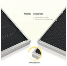 PV-Komplettanlage DAH 6 kWp inkl. notstromfähigen Hybrid-Wechselrichter + Zubehör für Trapezblechdach 14 Module-thumb-2