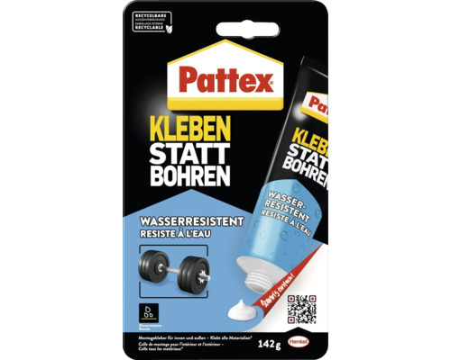 Pattex Kleben statt Bohren Montagekleber Verpackung