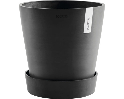 Ecopots Blumentopf mit Untersetzer