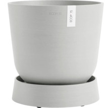 Untersetzer Ecopots Oslo Kunststoff Ø 28,9 cm x 32,2 x 8,5 cm grauweiß