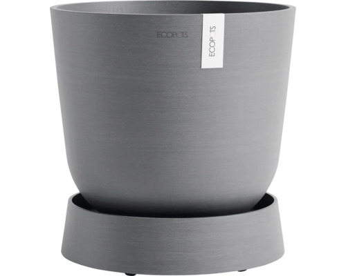 Ecopots Topf mit Untersetzer