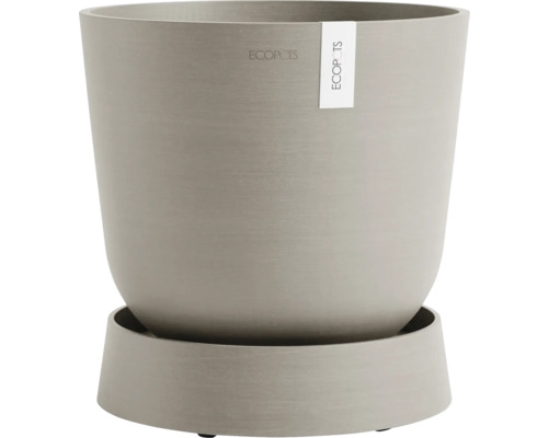 Blumentopf Untersetzer mit Rollen Ecopots Oslo Kunststoff | HORNBACH
