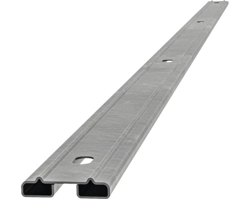 Profilleiste Abdeckleiste Multi 123 cm, verzinkt Metall C Profilschiene mit Löchern