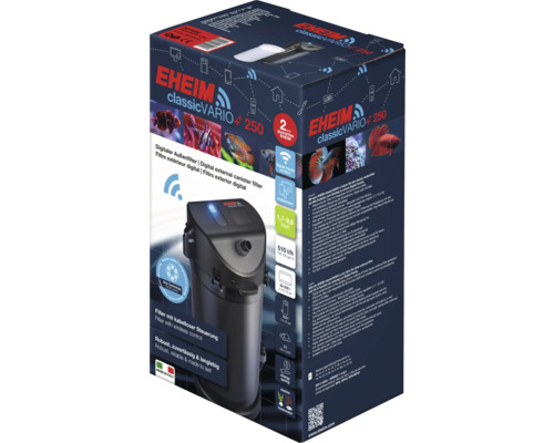 Eheim Classic Vario Plus 250 Außenfilter im Karton