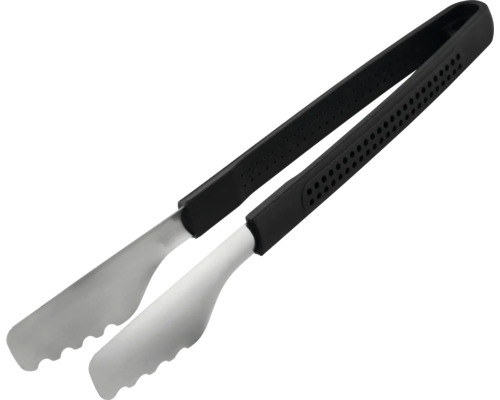 Grillzange aus Edelstahl mit Kunststoffgriffen