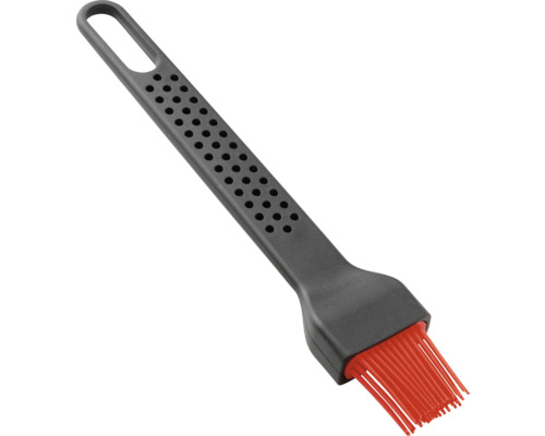 Grillpinsel mit Silikonborsten und Kunststoffgriff