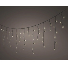 Lichterkette mit Eiszapfen-Optik für festliche Dekoration