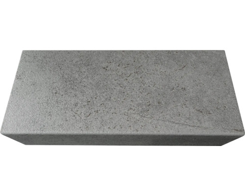 Steinzeug Längsschenkel Capra Glimmer Schwarz 24,5 x 10,5 cm