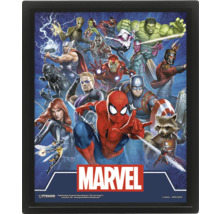 3D Bild Marvel 23x29 cm