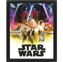 Star Wars Poster im Rahmen