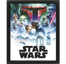 Star Wars Filmposter im Rahmen