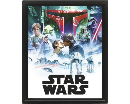 Star Wars Filmposter im Rahmen