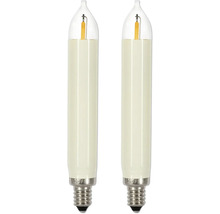 Zwei LED Leuchtmittel in Kerzenform