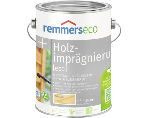 REMMERS ECO Holzimprägnierung Grundierung farblos 2,5 l