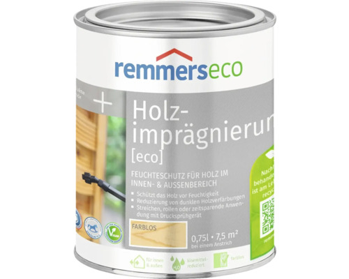 REMMERS ECO Holzimprägnierung farblos 0,75 l