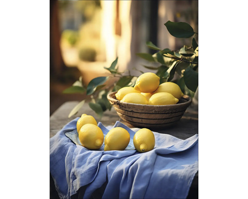 Leinwandbild Lemons III 57x77 cm