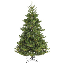Geschmückter künstlicher Weihnachtsbaum auf Ständer