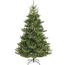 Künstlicher Weihnachtsbaum mit Beleuchtung auf einem Ständer