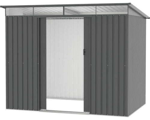 Metall Gerätehaus mit Schiebetür