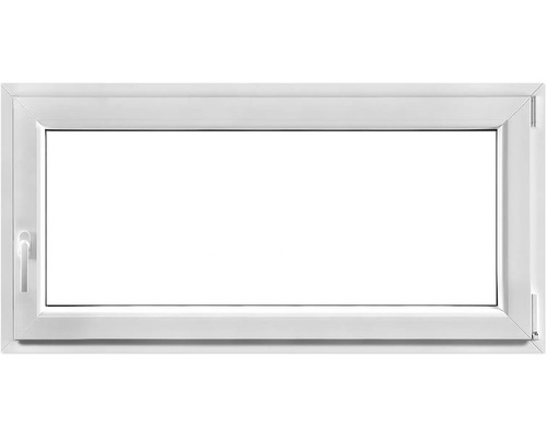 ARON Econ Kunststofffenster 1-flg. weiß 1000x500 mm rechts