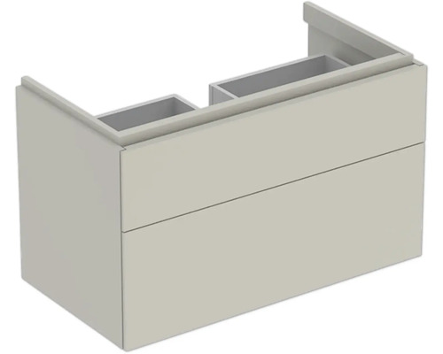 Waschtischunterschrank GEBERIT Xeno² BxHxT 880 x 510 x 462 mm Frontfarbe greige matt 500509001