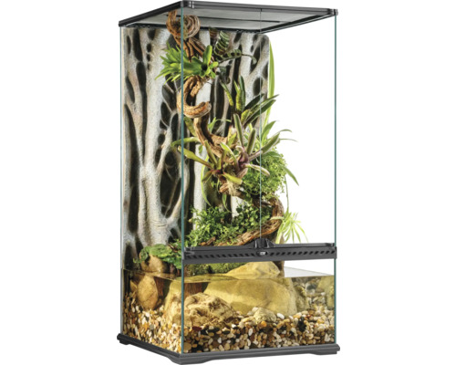 Terrarium, Paludarium Exo Terra small X-tall, 45 x 45 x 90 cm, Glas, Kunststoff, Glas, ohne Dekoration Terrarium, Paludarium Exo Terra small X-tall, 45 x 45 x 90 cm, Glas, Kunststoff, Glas, ohne Dekoration