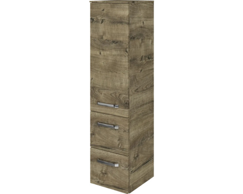 Midischrank Jungborn VENTITRE BxHxT 30 x 121 cm x 33 cm Frontfarbe eiche ribbeck holzdekor