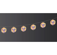 Lichterkette mit kugelförmigen Lampen