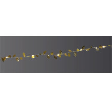 Dekorative Lichterkette mit Blättern für Innenräume