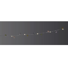 Lichterkette mit Dekokugeln