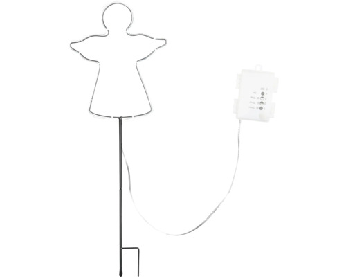 Engel LED-Gartenstecker mit Timerfunktion