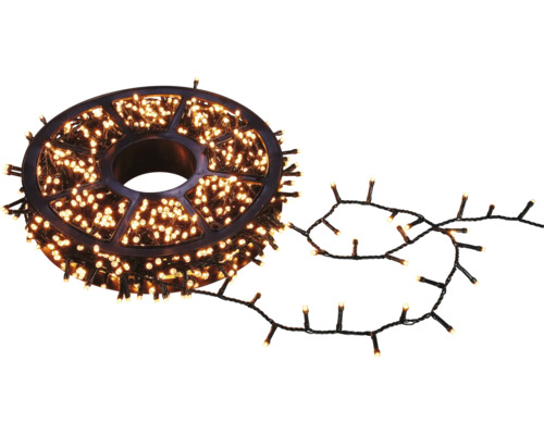 Lichterkette auf einer Spule