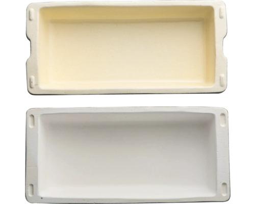 Zwei Pflanzkästen aus Kunststoff