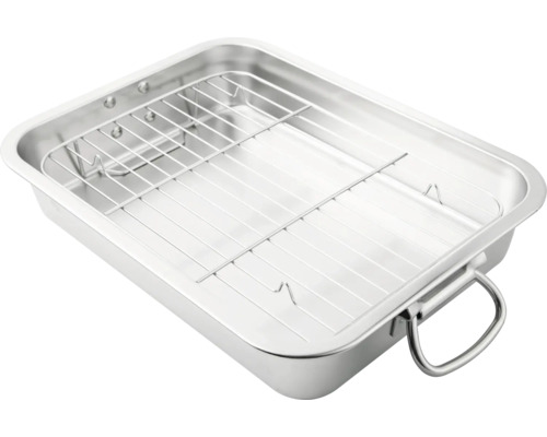 Bräter aus Metall mit Rost