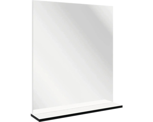 Badspiegel mit Ablage FACKELMANN TE-A BxHxT 59.8x69.2x13.5 cm weiß 85983