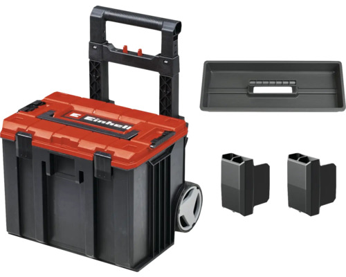 Systemkoffer Einhell E-Case L mit Räder 400 x 675 x 450 mm