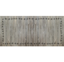 Hintergrund aus Holz mit dekorativem Rahmen