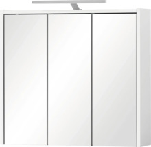 Spiegelschrank mit drei Türen und Beleuchtung